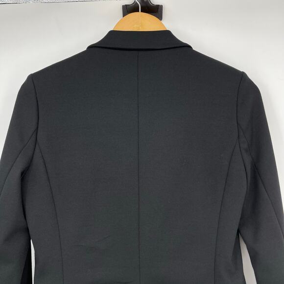 Elizabeth & James | Rihanna Black Ostrich Feather Blazer Flight of Fancy Jacket - Picture 10 of 16